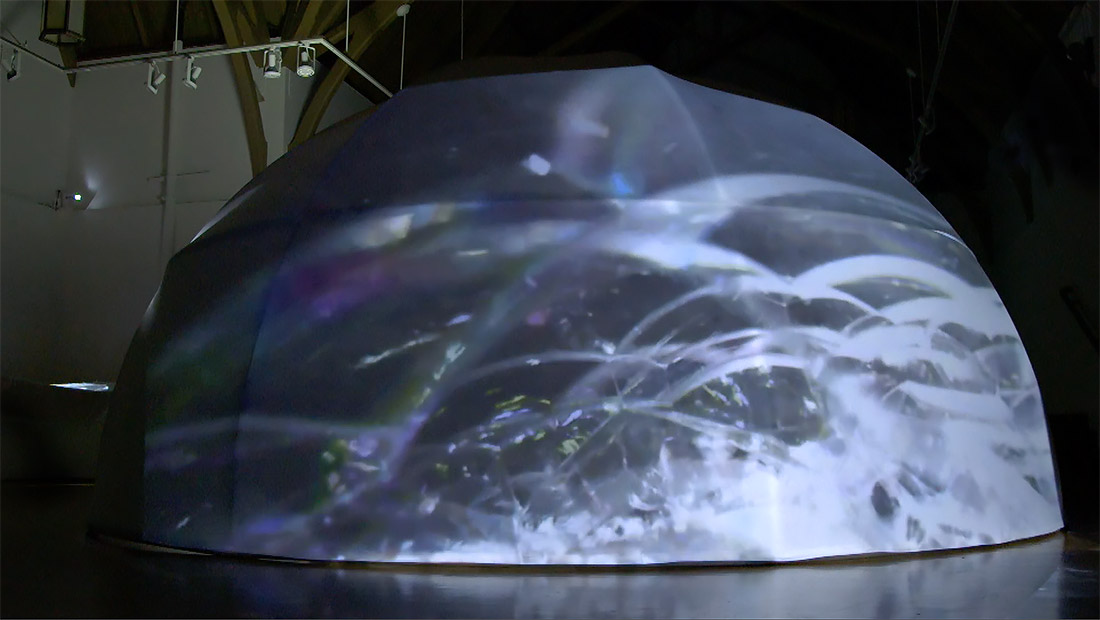 joan truckenbrod video sculpture - nanoscape
